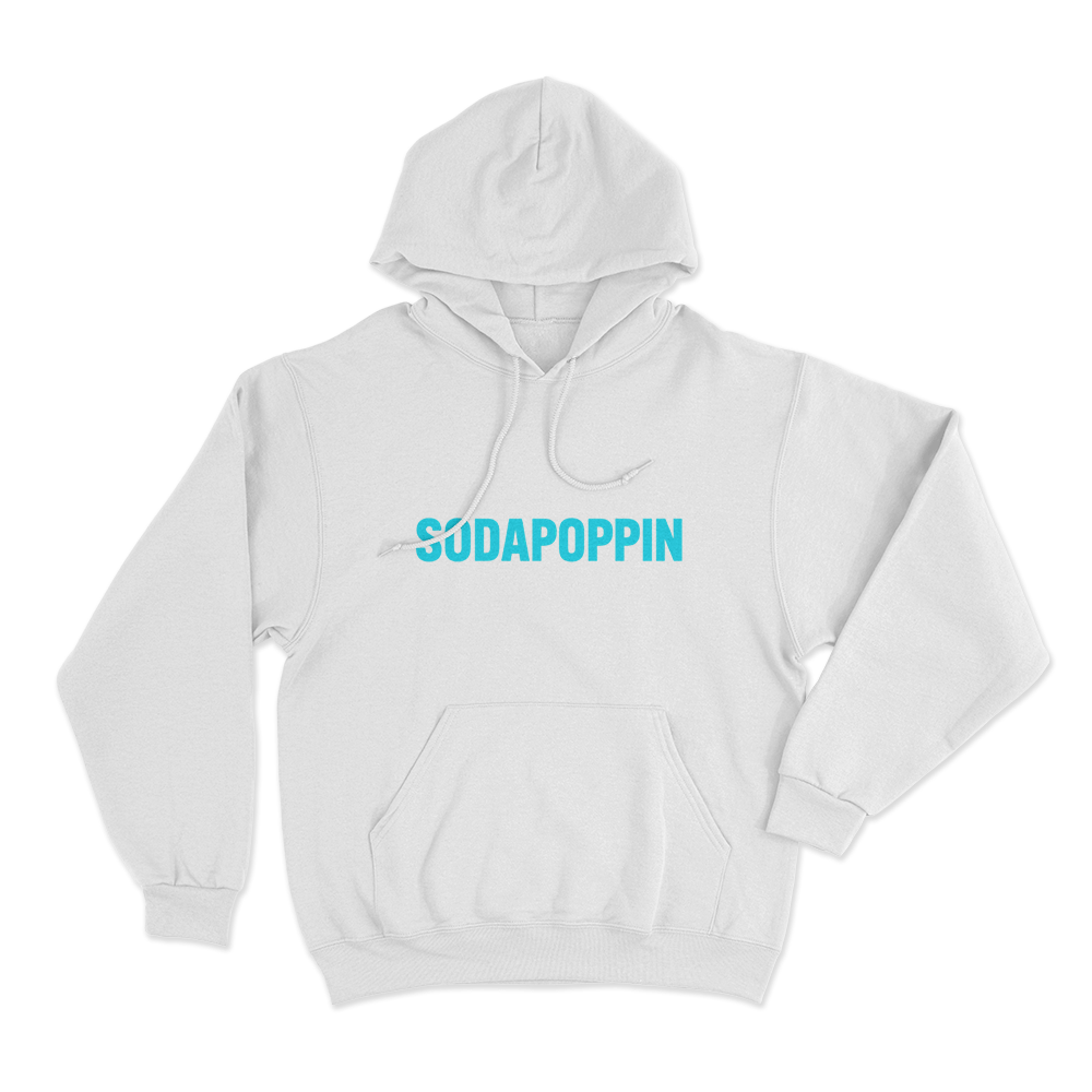 Sodapoppin Unisex Hoodie White Sodapoppin Unisex Hoodie White