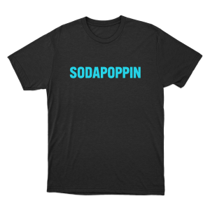 Sodapoppin Unisex T Shirt Black