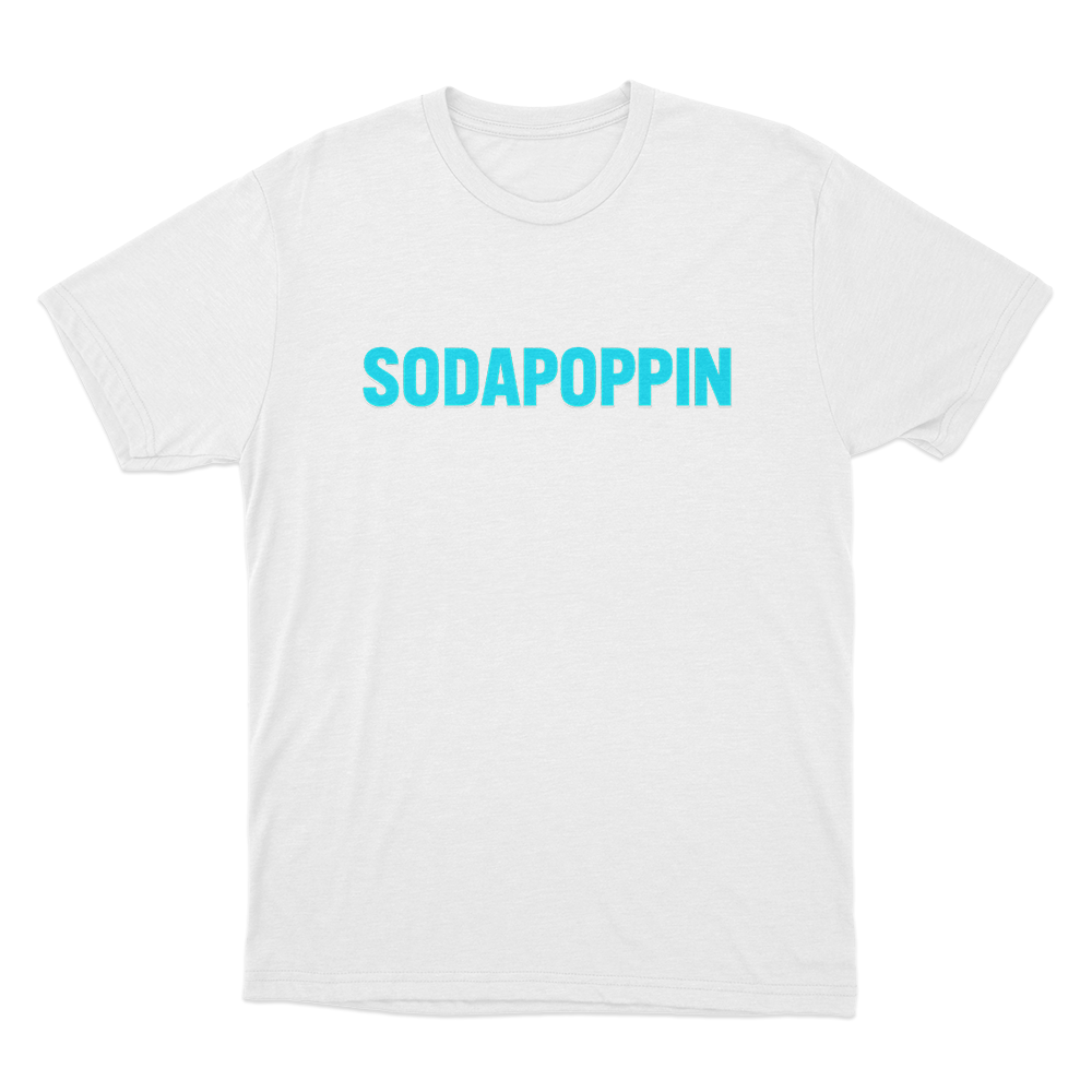 Sodapoppin Unisex T Shirt White Sodapoppin Unisex T Shirt White