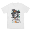 Sodapoppin Witch Girl And Cats Unisex T Shirt White
